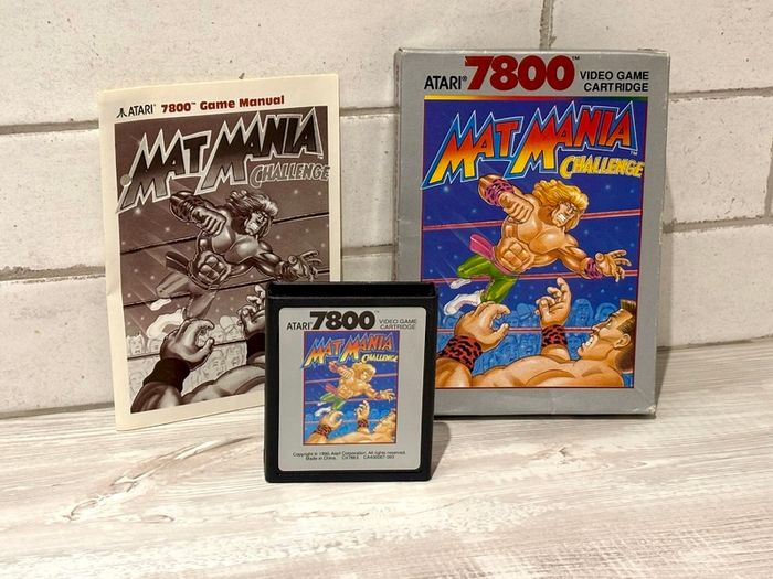 Mat Mania Challenge for Atari 7800 - Boxed