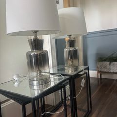 lamp and table