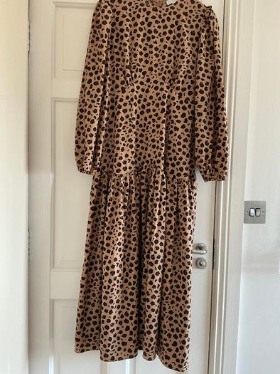 Maxi dress Never Fully Dressed Delilah Lucia Dress in leopard print 10