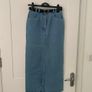 Denim Skirt Image 4