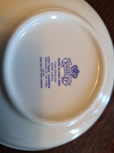 Two Small Aynsley plates