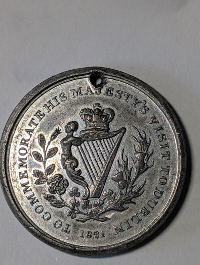 1821 Medal visit to Dublin.