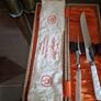 Vintage carving set Image 10