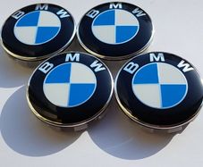 Set Of 4 Bmw Alloy Wheel Centre Caps 68mm E30,e36,e46,e92 1,3,5,6,7,x5 X6 M3 Z4