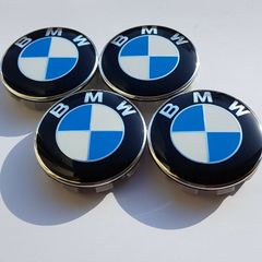 Set Of 4 Bmw Alloy Wheel Centre Caps 68mm E30,e36,e46,e92 1,3,5,6,7,x5 X6 M3 Z4