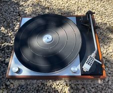 Absolutely immaculate factory condition Thorens Td 150 Mark II. With original side cut dust cover in incredible condition after 55 years. Hand-built in Switzerland and Germany and one of the most famous and highly-regarded turntables ever made.