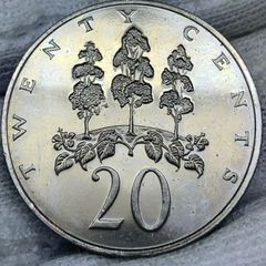 Jamaica 1973 20 Cent Gem Uncirculated Prooflike