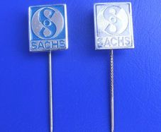 SACHS (motorcycles & mopeds) - a vintage promotional stickpin badge