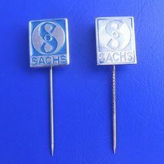 SACHS (motorcycles & mopeds) - a vintage promotional stickpin badge