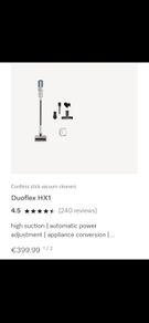 Miele hoover cordless duo flex hx1