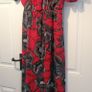 playsuit /dress lovely playsuit all in one dress elasticated waist worn once from new look size 14 Image 3