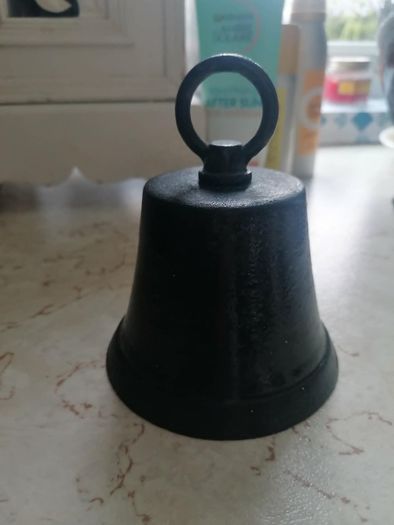 Vintage Robert Emig 11.5" Cast Iron Dinner Bell