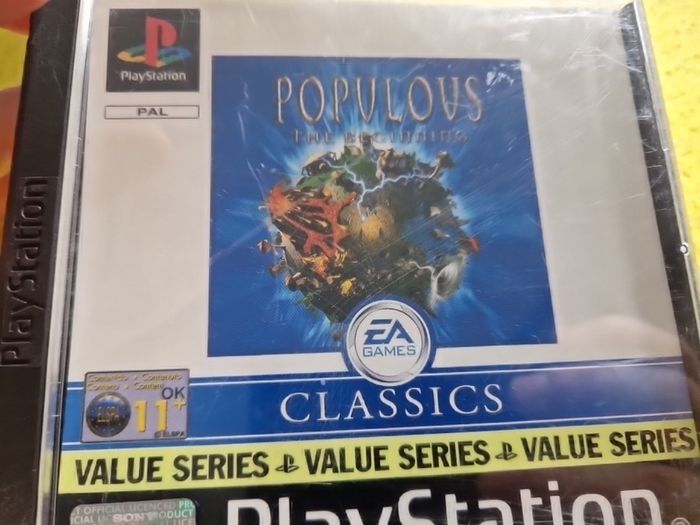 Populous The Beginning PlayStation1 Ps1 PlayStation2 Ps2 games Original