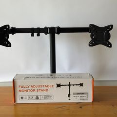 Dual Monitor stand max.load is 9kg for each monitor arm