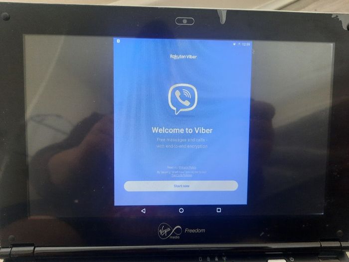 VIRGIN Media 12V Android Laptop / netbook