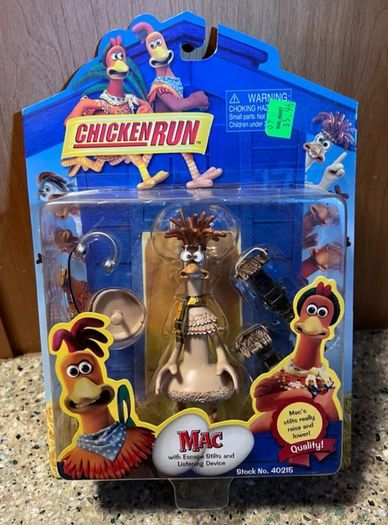 Mac from Chicken Run - action figure.