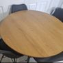 Round table and chairs Image 2