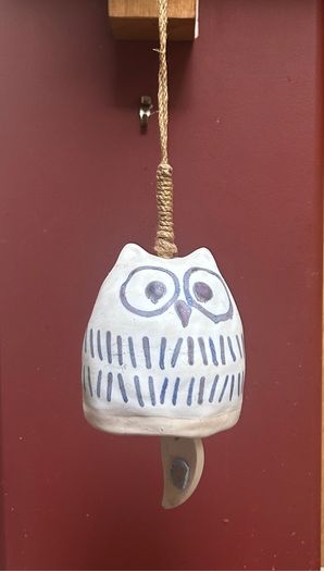 2 Fab ceramic wind chimes.