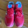 Red Cloth Nylon New Balance Runners Image 3