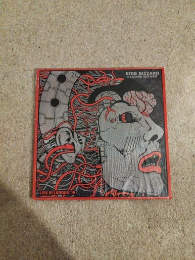 King Gizzard live in London 19 2lp red vinyl