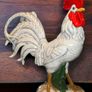 Large ceramic rooster statue Image 2