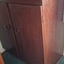 Solid Vintage Wooden Cabinet Image 5