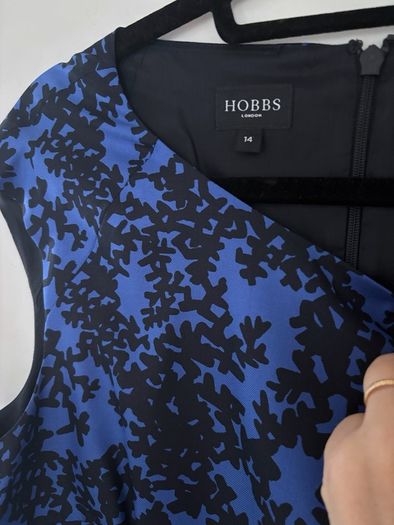 Hobbs silk blend day dress