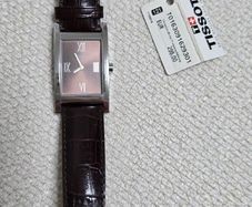 Tissot Happy Chic Women's Watch Brown Dial Leather Strap T0163091629301-NWT