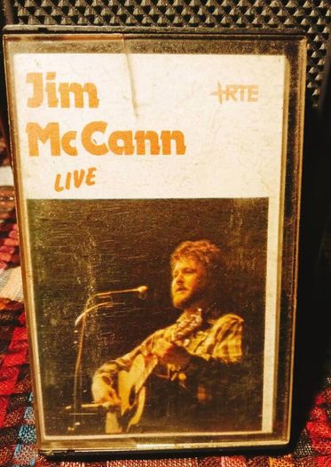 1982. RTE . Jim McCann Live. Cassette Tape.