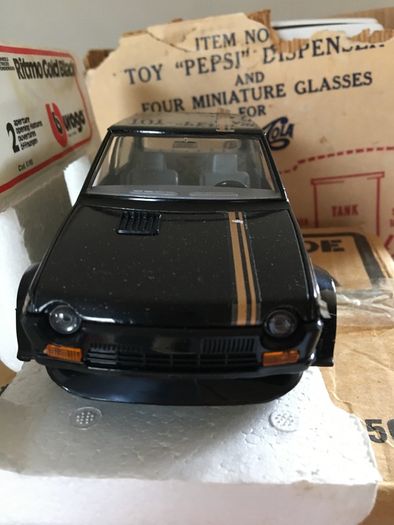 Fiat Ritmo Gold Black Scale 1/24 Rare Burago Year 1984