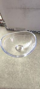 Louise Kennedy Tipperary Crystal Small Aster bowl 5 L x 3.3/4 W. x  31/4 h  inche.