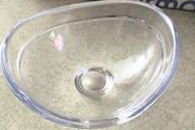 Louise Kennedy Tipperary Crystal Small Aster bowl 5 L x 3.3/4 W. x  31/4 h  inche.