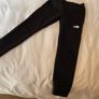 Boys black North Face Northface Joggers tracksuit pants Xl 12 13 Image 2