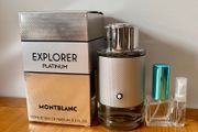 Montblanc: Explorer Platinum Discovery Samples