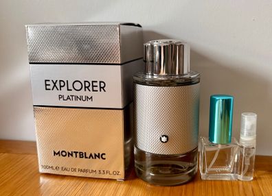 Montblanc: Explorer Platinum Discovery Samples