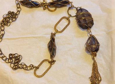 2 costume necklaces