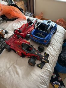 Vintage Action Man Bundle Two F1 Racing Cars 4x4 Car Action Man and Dr X Figures
