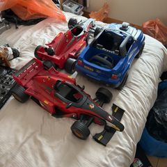 Vintage Action Man Bundle Two F1 Racing Cars 4x4 Car Action Man and Dr X Figures