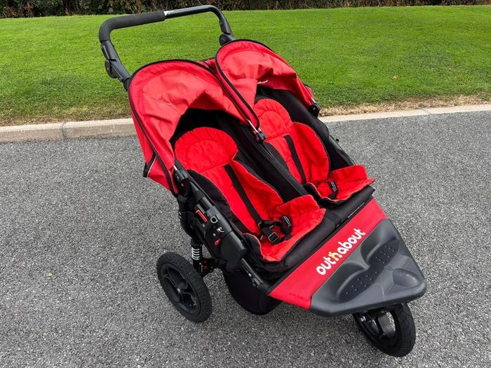 Out n about double buggy