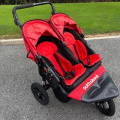 Out n about double buggy
