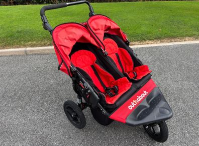 Out n about double buggy