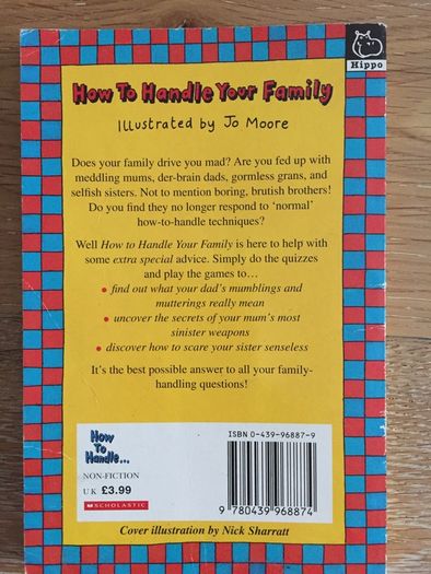 How to Handle Your Family children's book