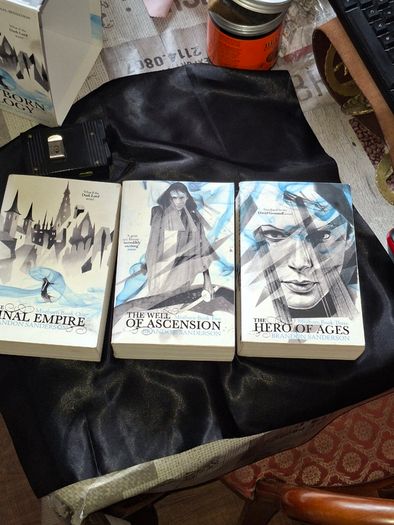 The Mistborn Trilogy 3 Books Set Collection-The Final Empire, The Hero Of Ages and The Well Of Ascension by Sanderson Brandon, Postage Available or Collection