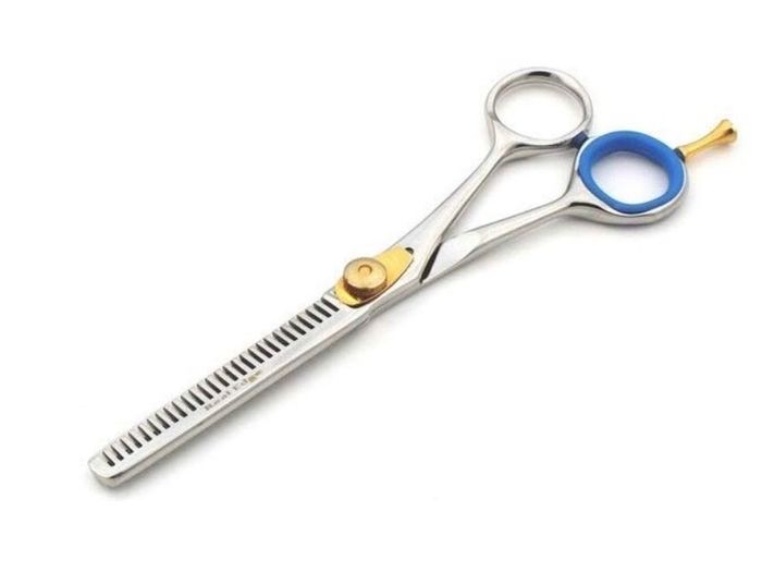 6" Professional Barber Hair Teeth Thinning Cutting Scissors,Haircut Cutter Shears,Hair Texturizing Shears With Black Case