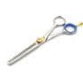 6" Professional Barber Hair Teeth Thinning Cutting Scissors,Haircut Cutter Shears,Hair Texturizing Shears With Black Case Image 3