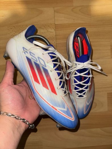 Adidas F50 Elite SG Cloud White Solar Red Lucid Blue IF1299
