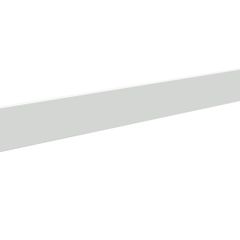 5 Lengths of Primed White MDF Square Skirting/Architrave board (L)2250mm (W)70mm (T)18mm