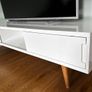 White TV Unit 180cm Image 2