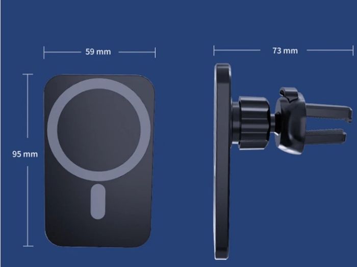 Magnetic MagSafe Wireless Charger Car Air Vent Mount Phone Holder