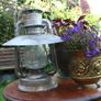 Old Vintage Rustic  Oil Kerosene Lantern Lamp Image 6